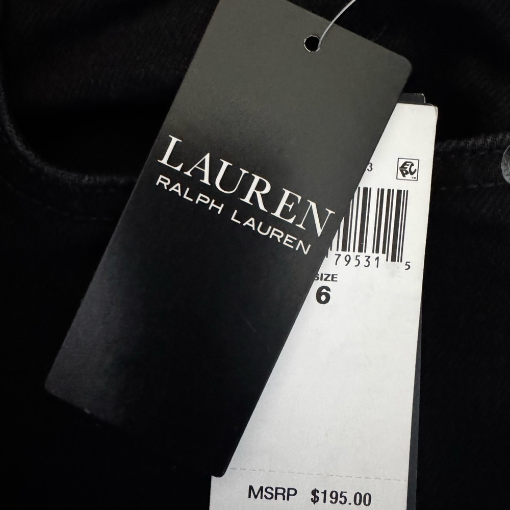 🔥Ralph Lauren High-Rise Bootcut Jeans – Size 6 (28W) New - Picture 10 of 10